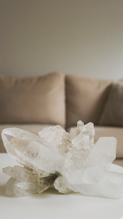 Exclusive Himalayan quartz specimen with chlorite inclusions - 4.51kg, 26cm