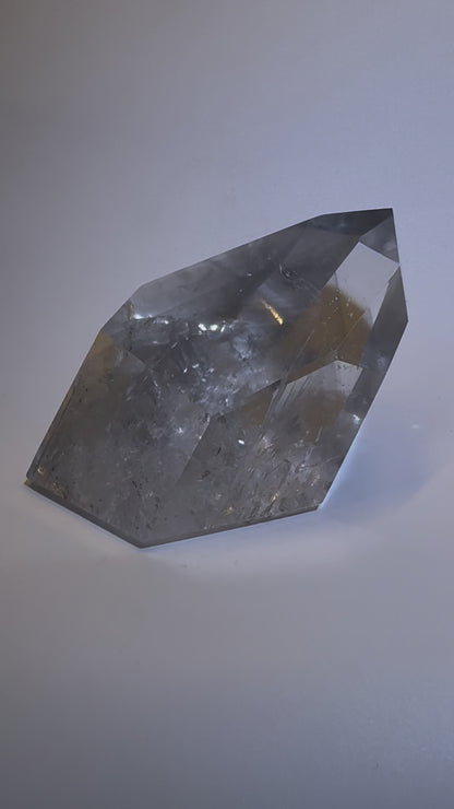 Schwarzer Phantom Quarz Brasilien extra klar