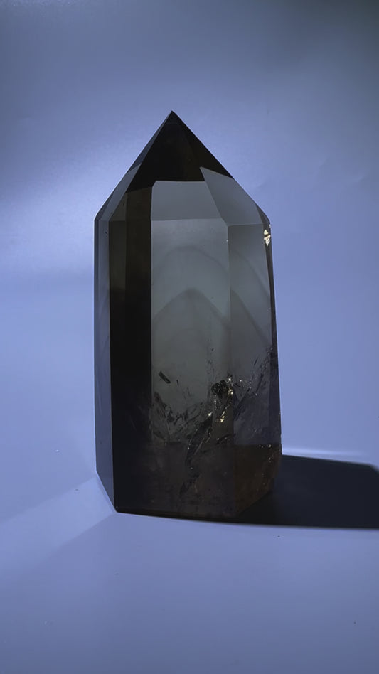 Exklusive Citrin mit Phantomschichten aus Brasilien (ultra klar) - 12cm, 513g