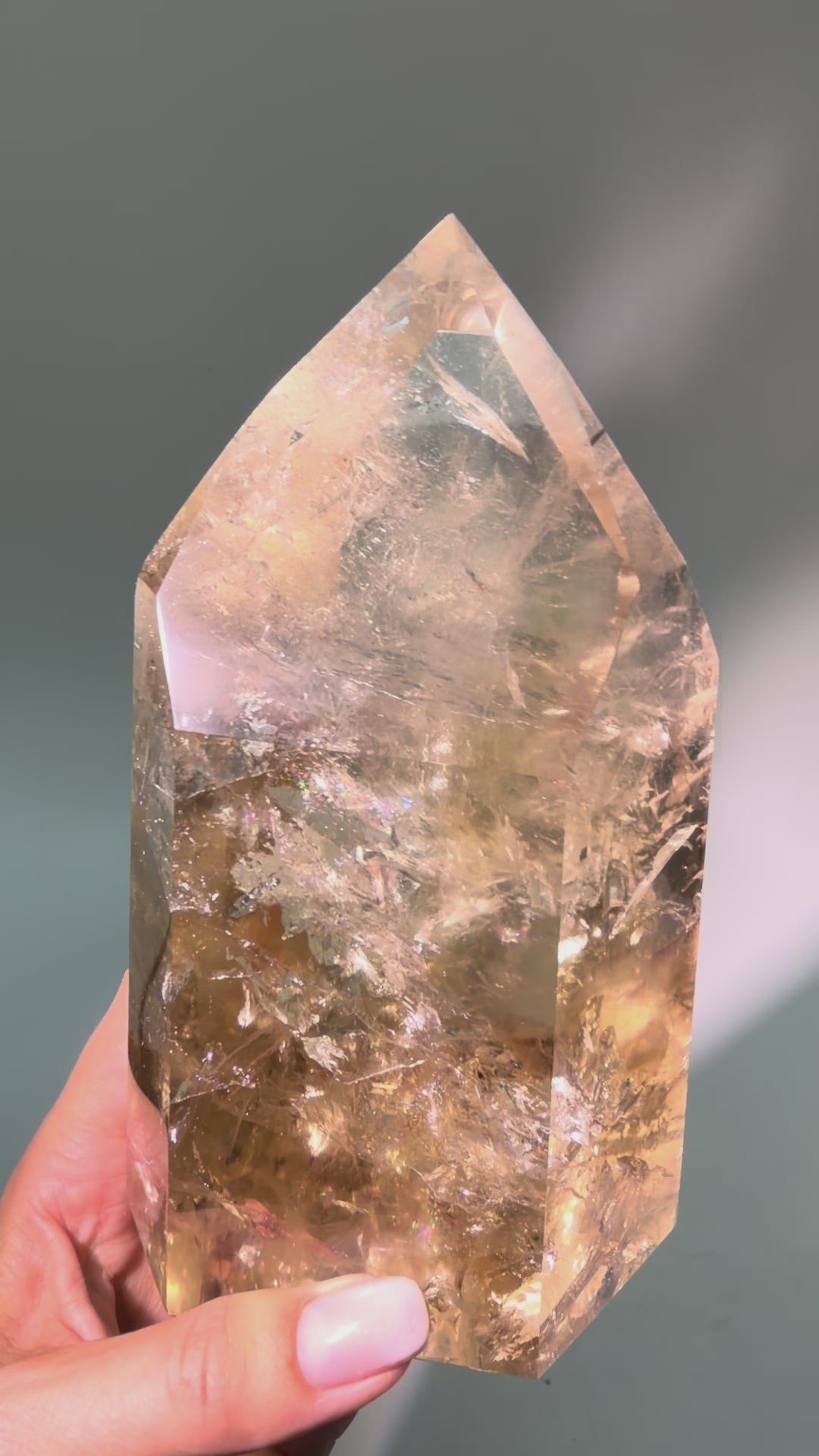 Heilstein Citrin Rohstein XXL – goldener Sonnenedelstein mit kraftvoller Ausstrahlung