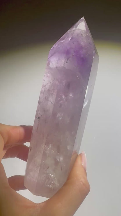 Amethyst Spitze - 14cm, 402g
