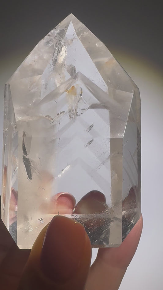Seltener Phantomquarz – 175 g – Edelstein aus Brasilien