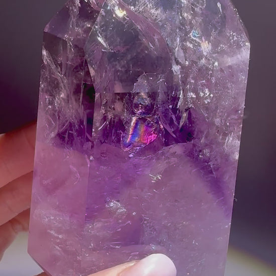 Phantom Amethyst kaufen – Premiumqualität · 11.2 cm · 465 g  Brasilien