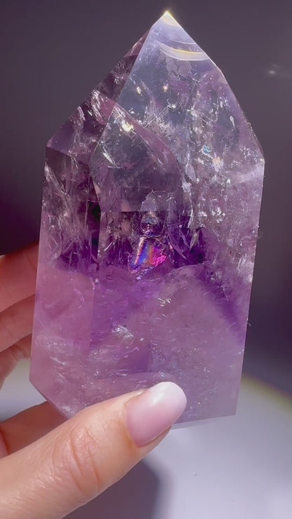 Phantom Amethyst kaufen – Premiumqualität · 11.2 cm · 465 g  Brasilien