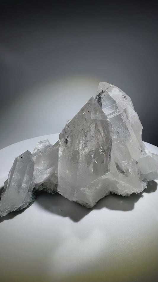 Hochvibranter Himalaya-Quarz mit Chlorit • Klar & kraftvoll • Direkt aus Nepal