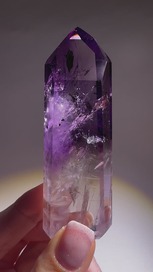 Ametrinspitze 8,2 cm – funkelt wie Diamant, jetzt kaufen