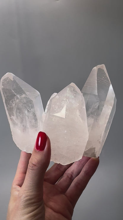 Traumhafte Lemurian Kristall Stufe